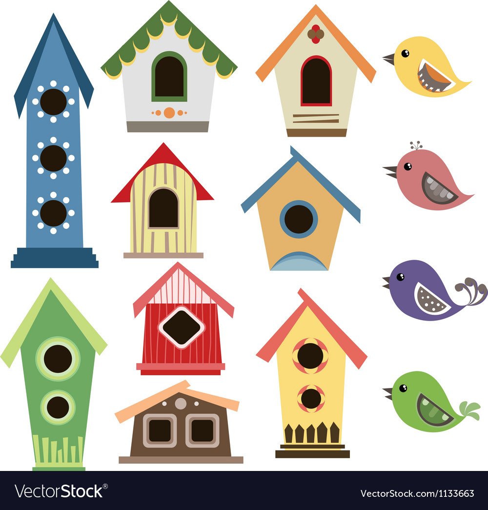 Скворечники мультяшные