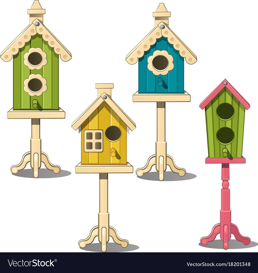 Плакат вырубной скворечник