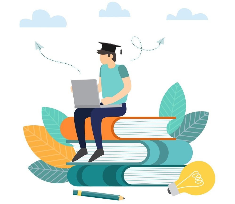 Ученик в университете