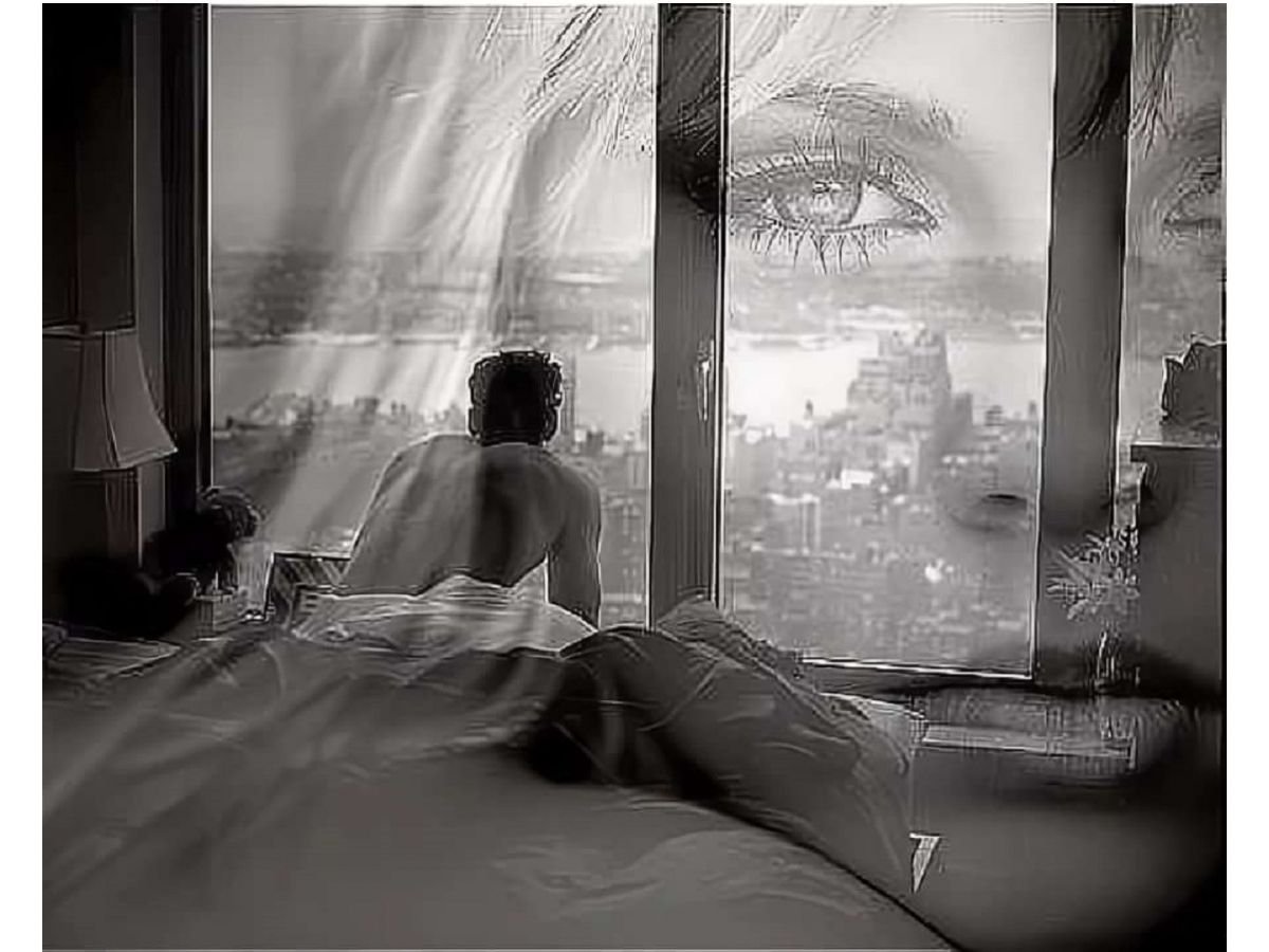 Мужчина скучает по женщине