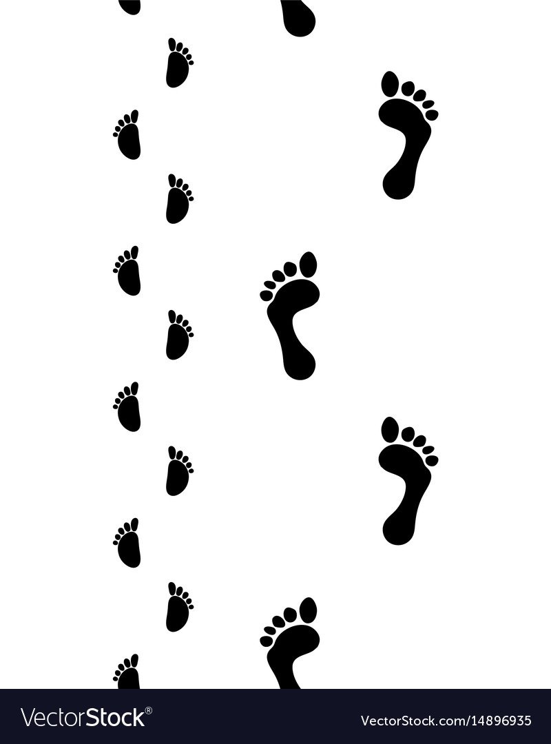 Отпечаток детской ноги