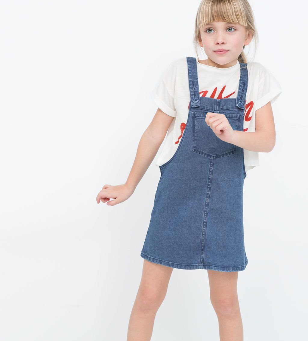 Zara Baby джинсовый сарафан