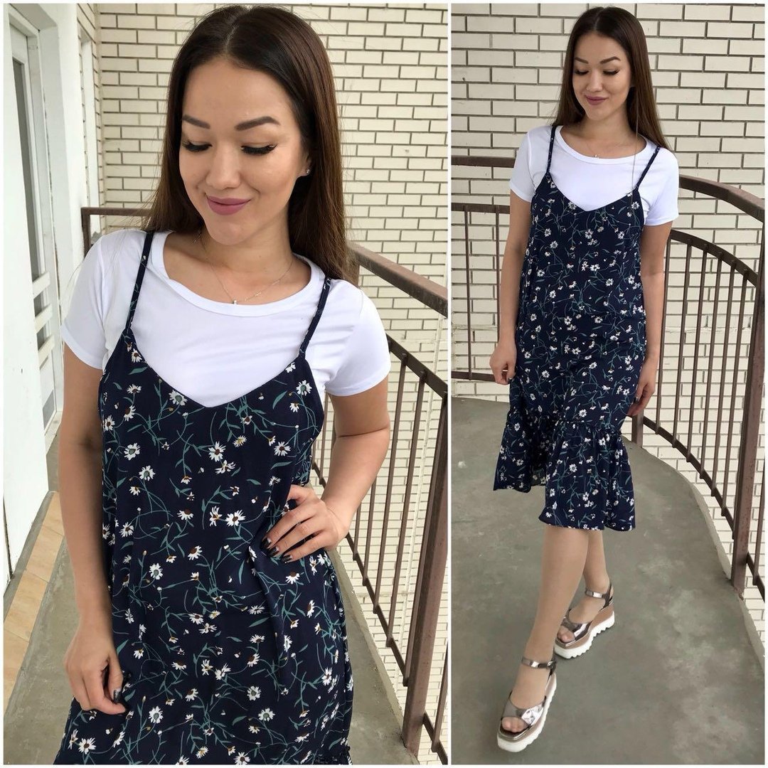 Сарафан на лямках