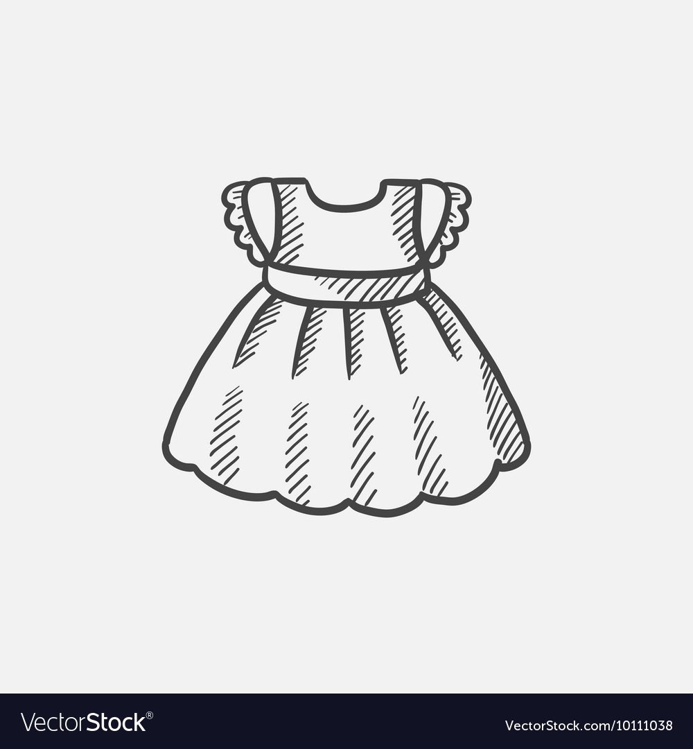 Силуэт детского платья