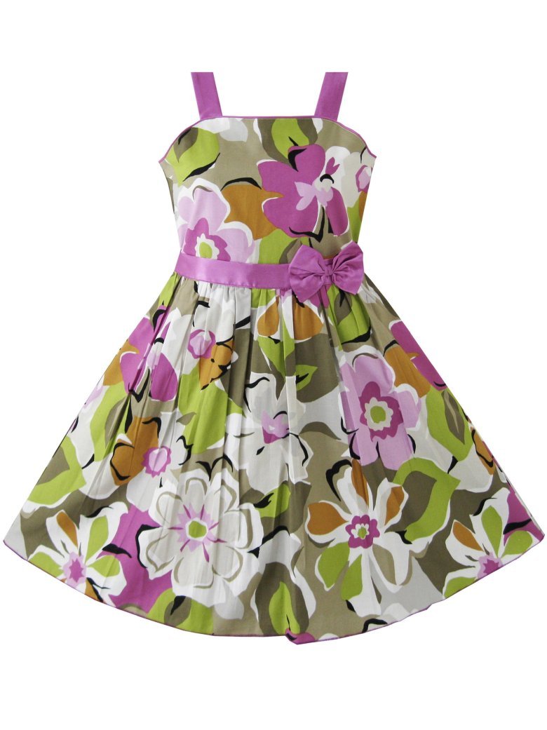 Летнее платье для девочки