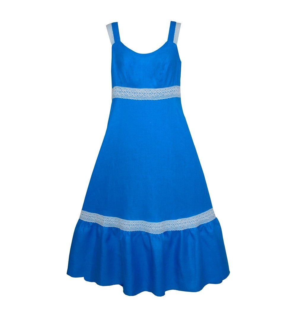 Голубой сарафан