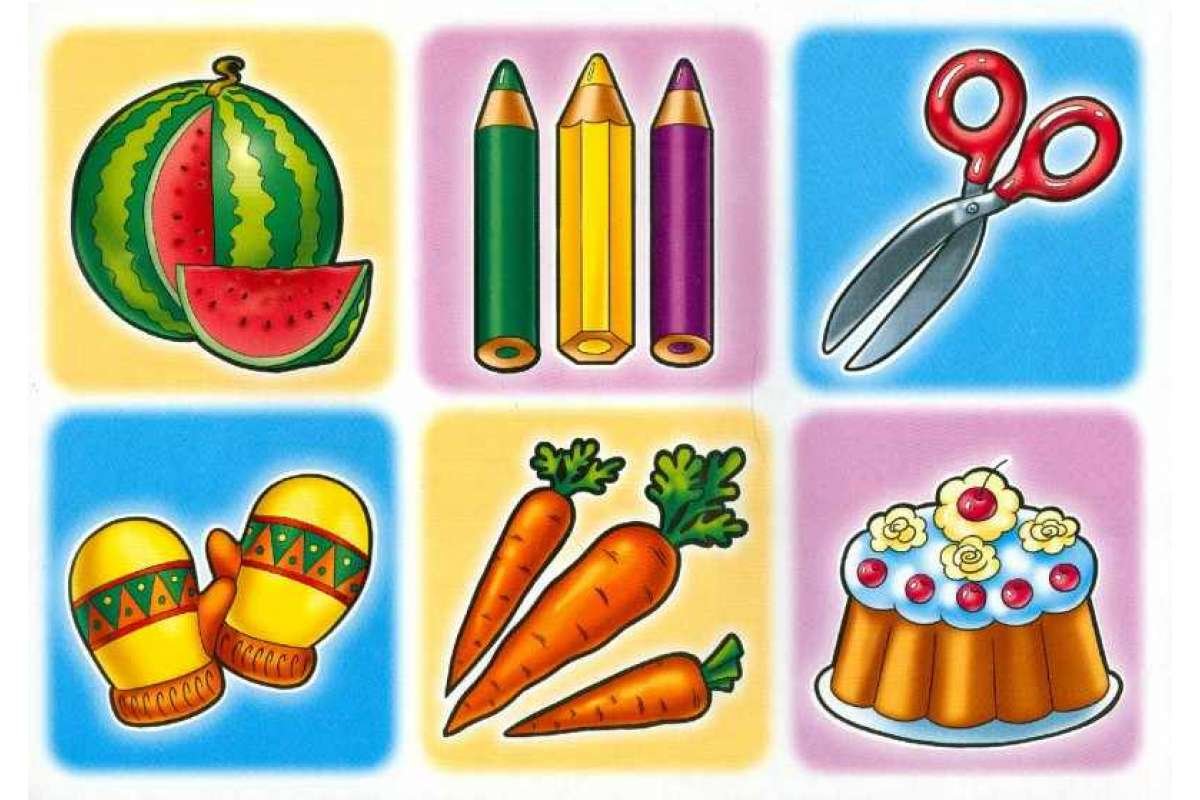 Математические карточки для детей