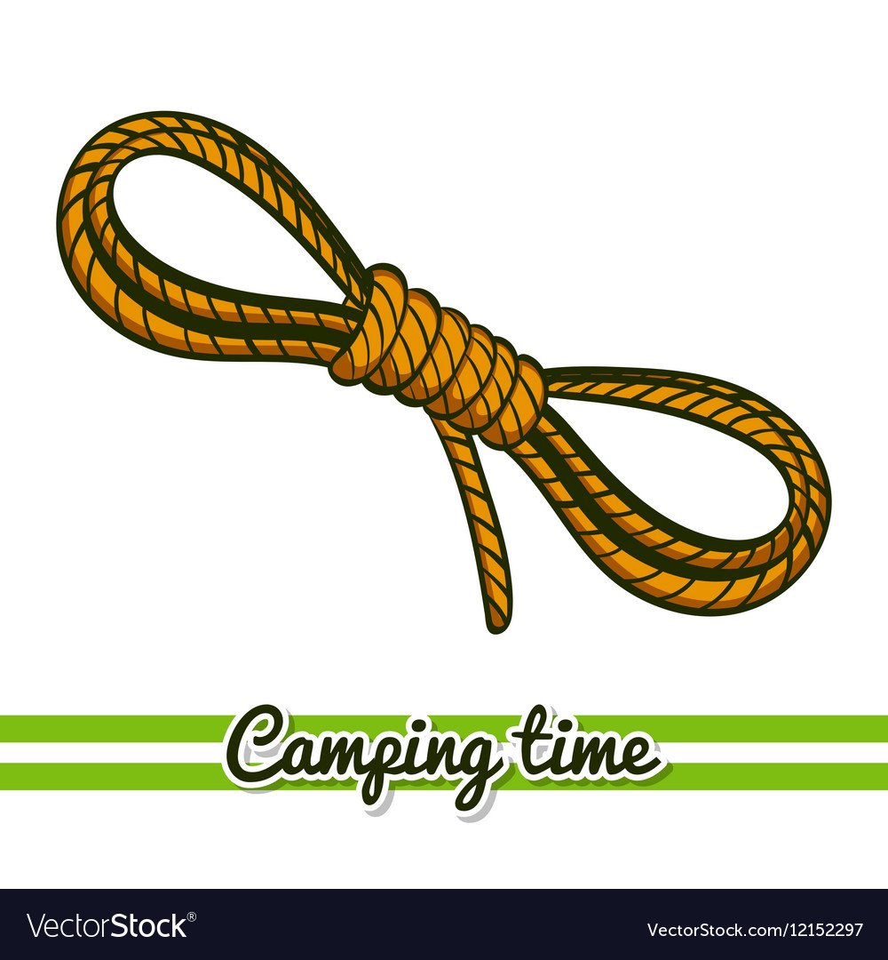 Альпинистские веревки рисунок