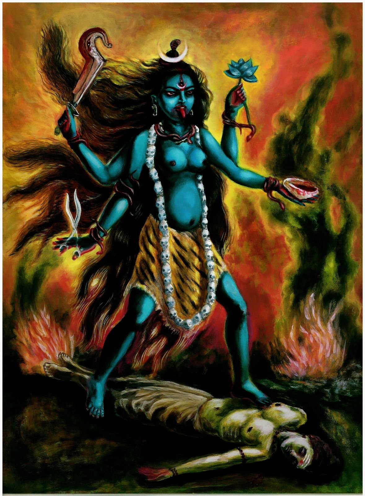 Кали МАХАКАЛИ богиня