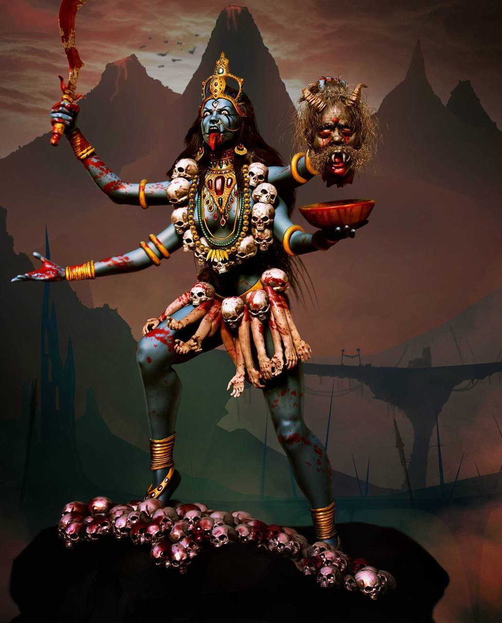 Кали Дурга богиня