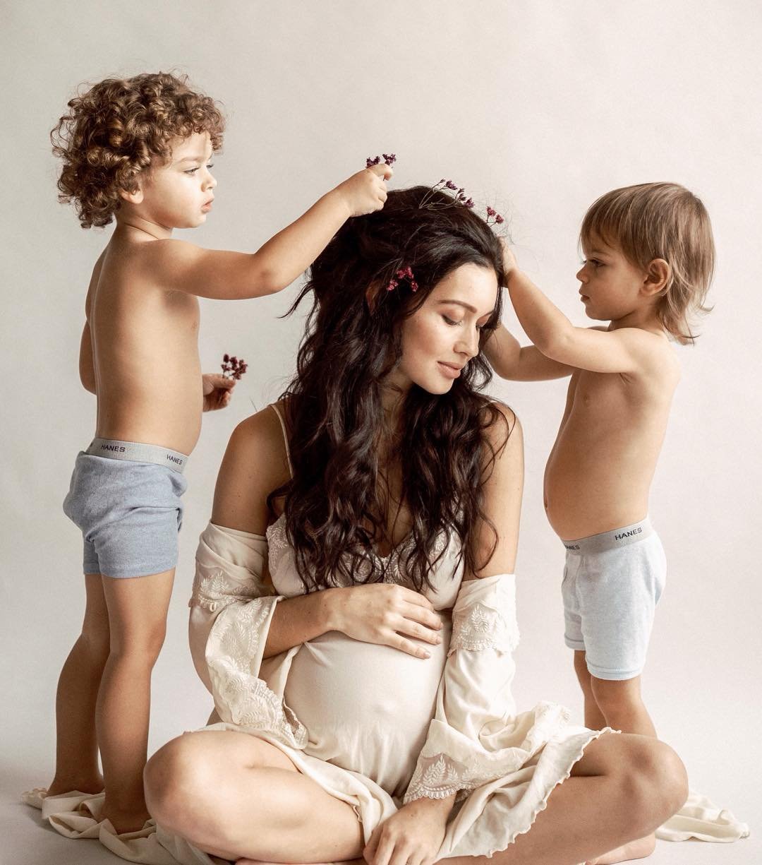 Картины Кэти Берггрен материнство