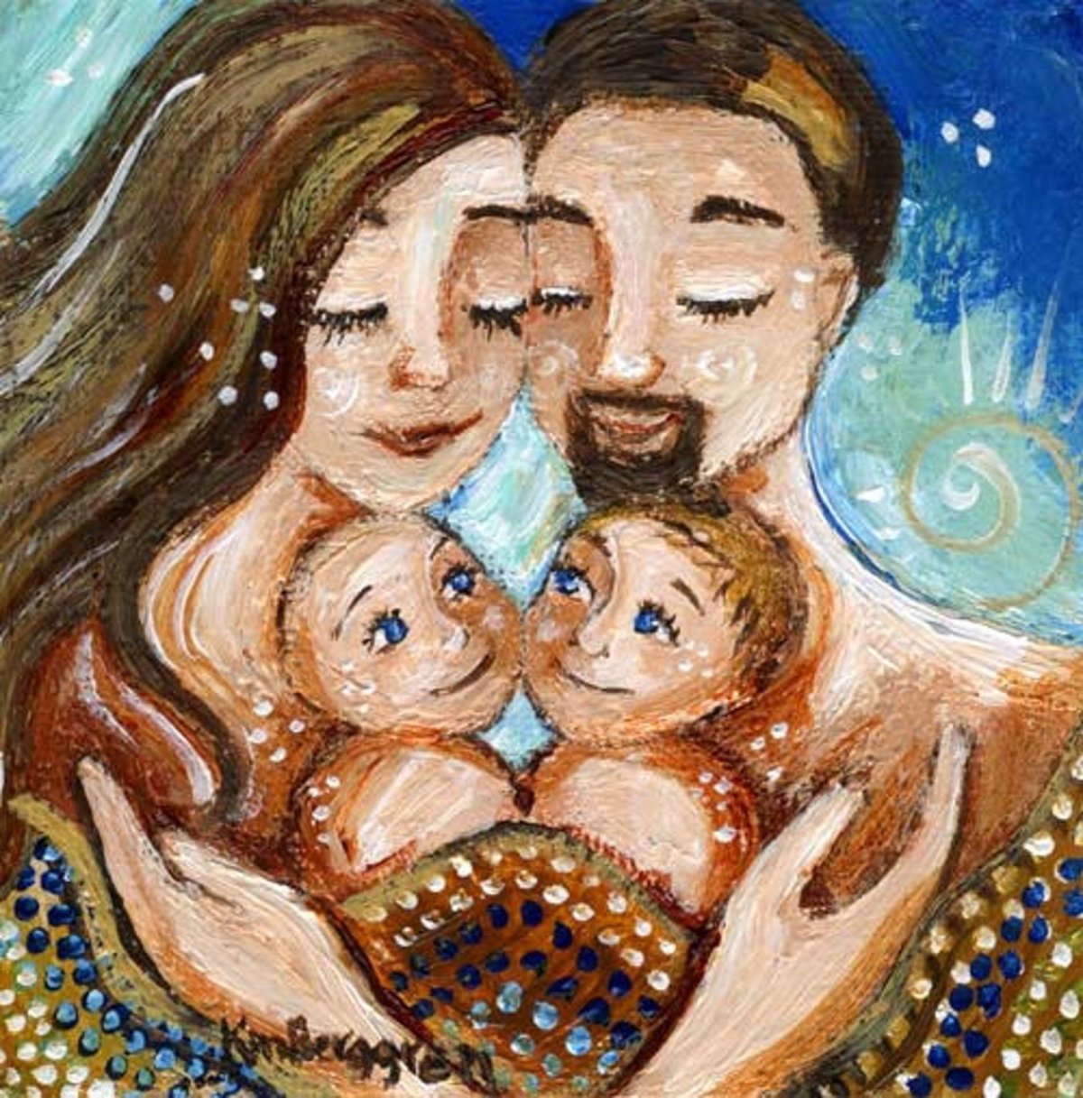 Кэти Берггрен трое детей