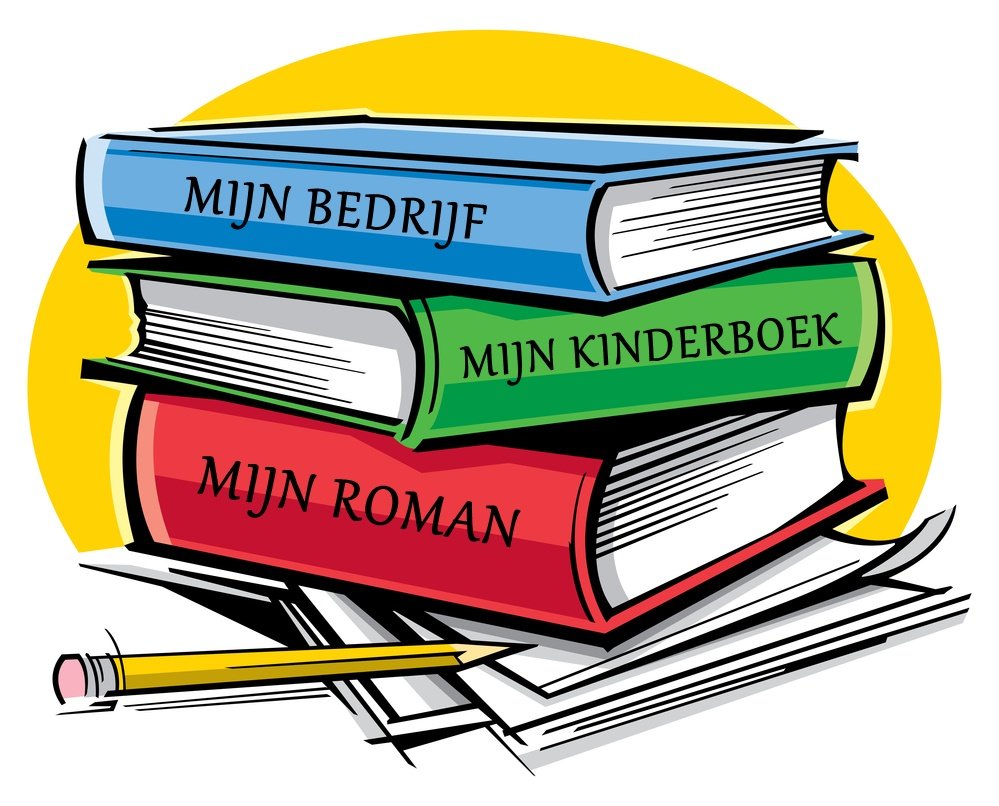 Школьные учебники на столе