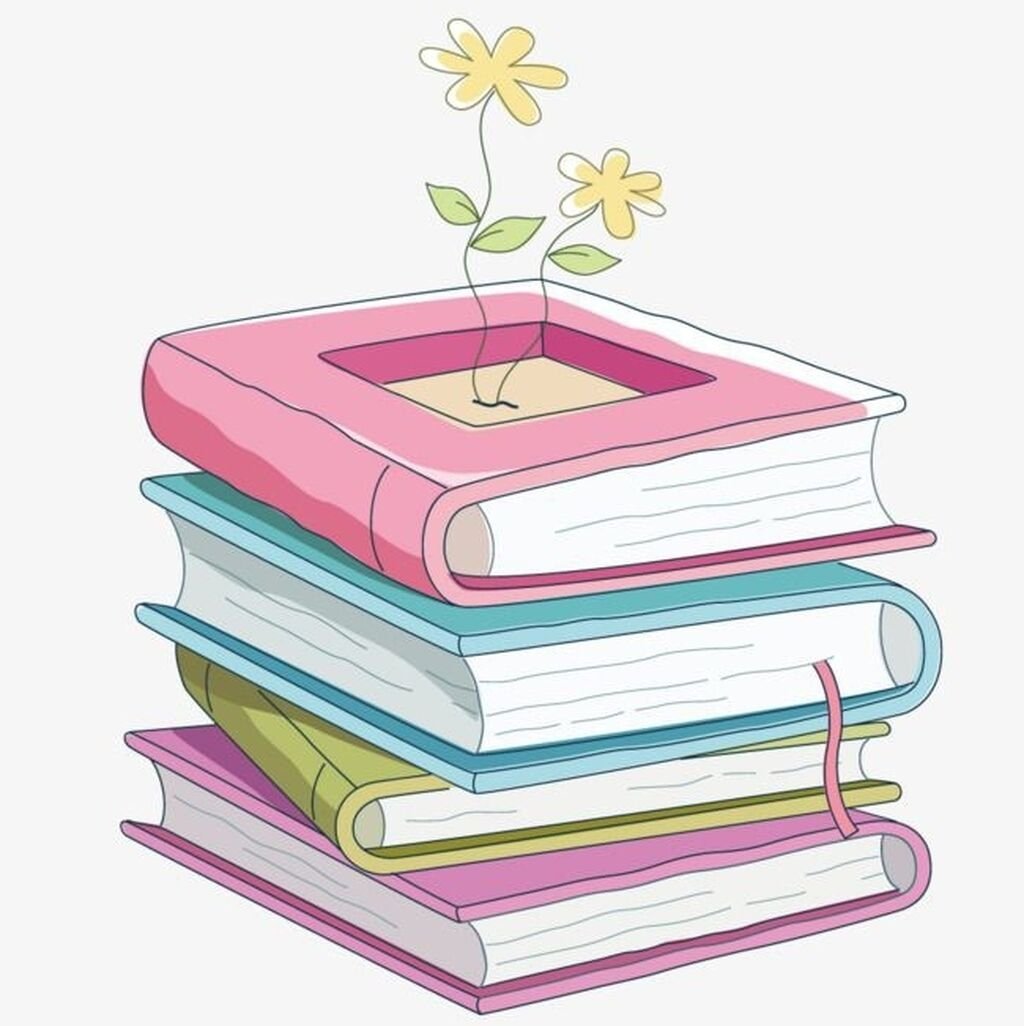 Учебные предметы на прозрачном фоне