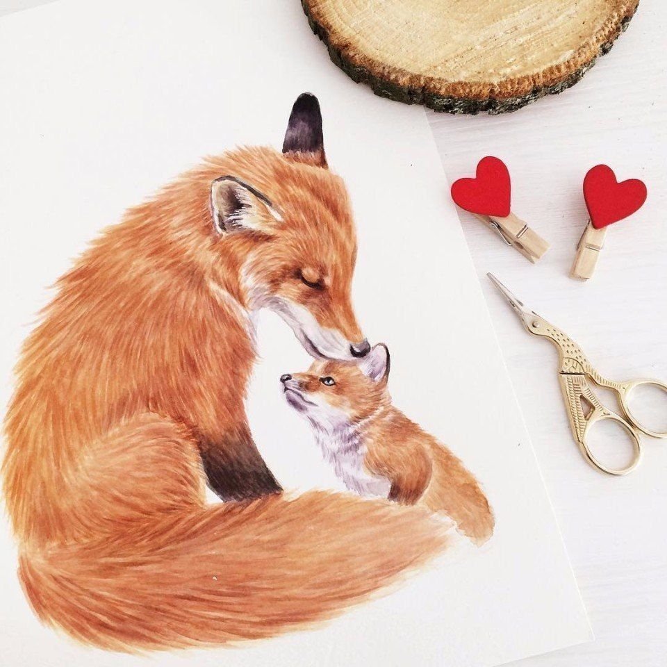 Мама Лисичка