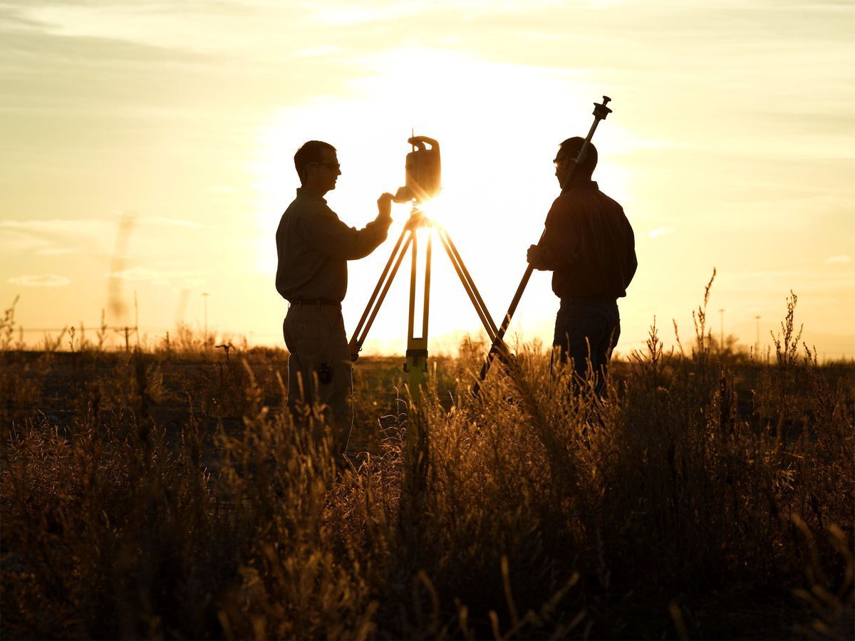 Геодезия закат