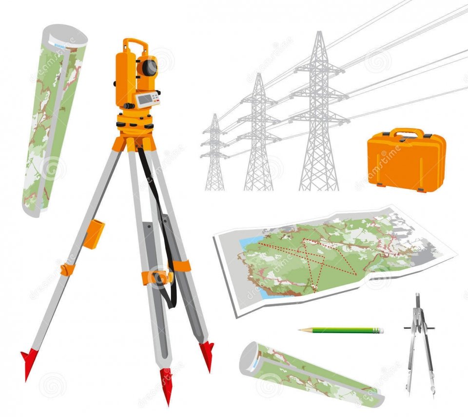 Инструменты топографа