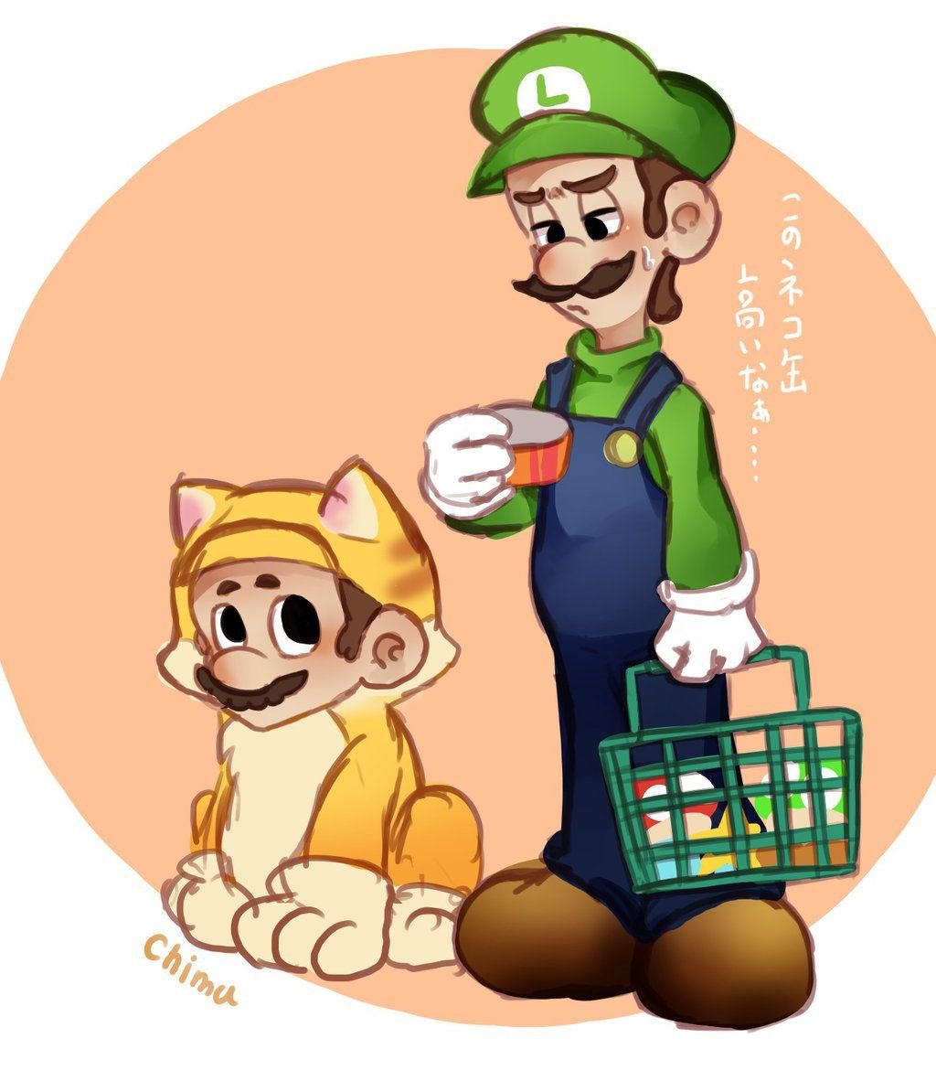 Луиджи из Марио арт