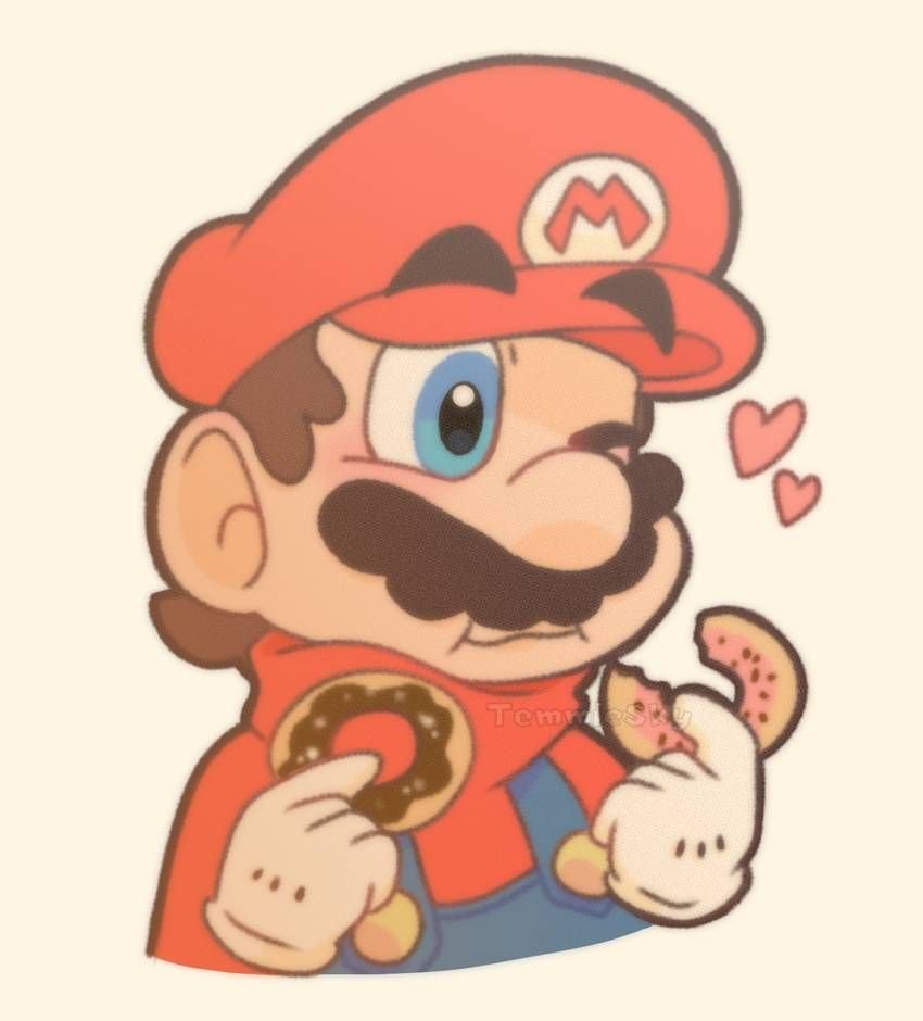 Супер Марио с бородой