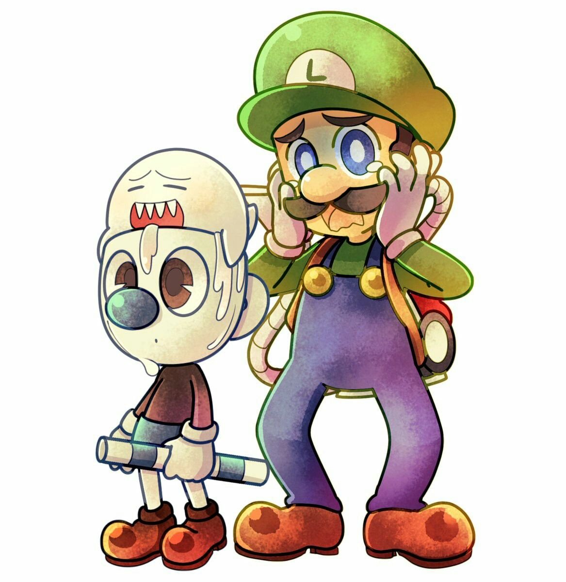 Марио и Луиджи аниме