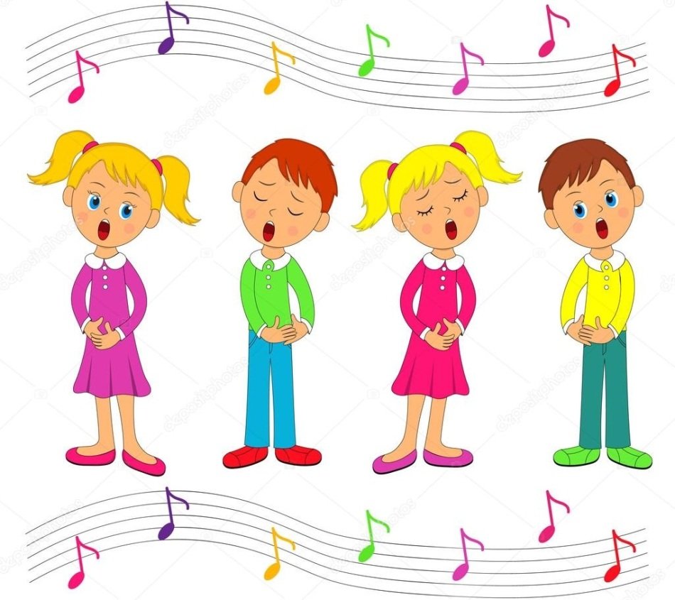 Дети поют и танцуют