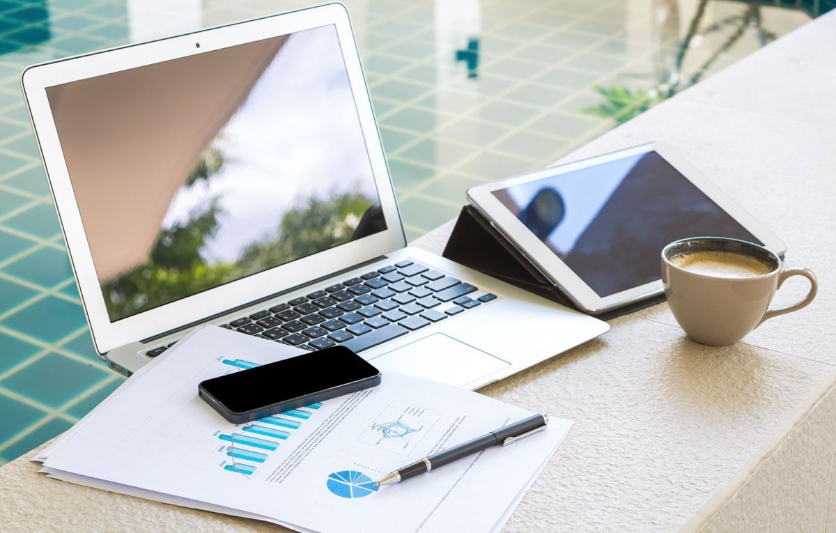 Офисный ноутбук