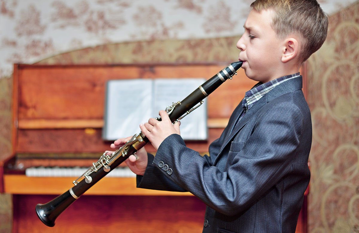 Кларнет с камышом