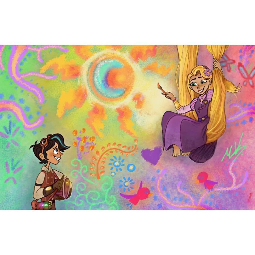 Рапунцель и Юджин озвучка