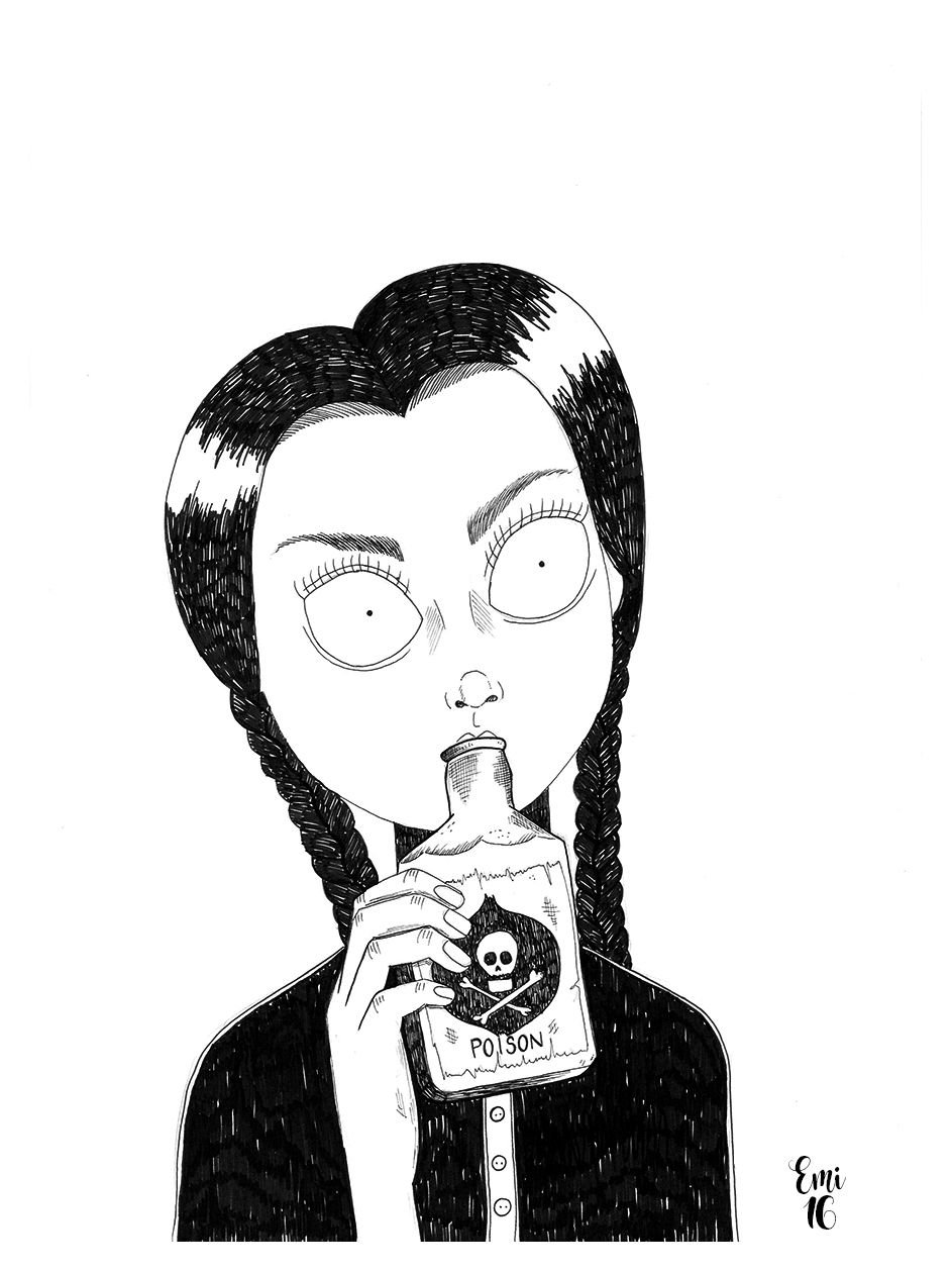 Уэнсдей Аддамс мультик