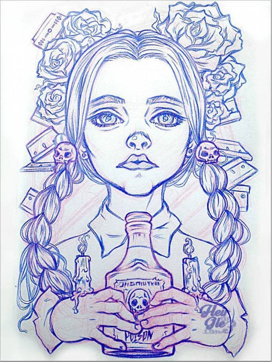 Топовые эскизы