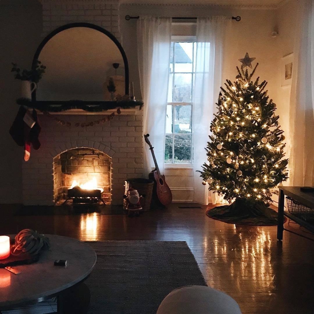 Осень камин