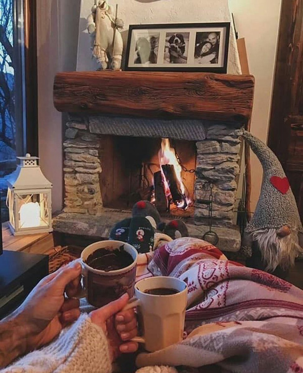 Возле камина