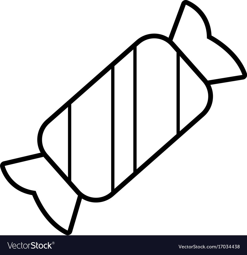 Контур конфеты для детей