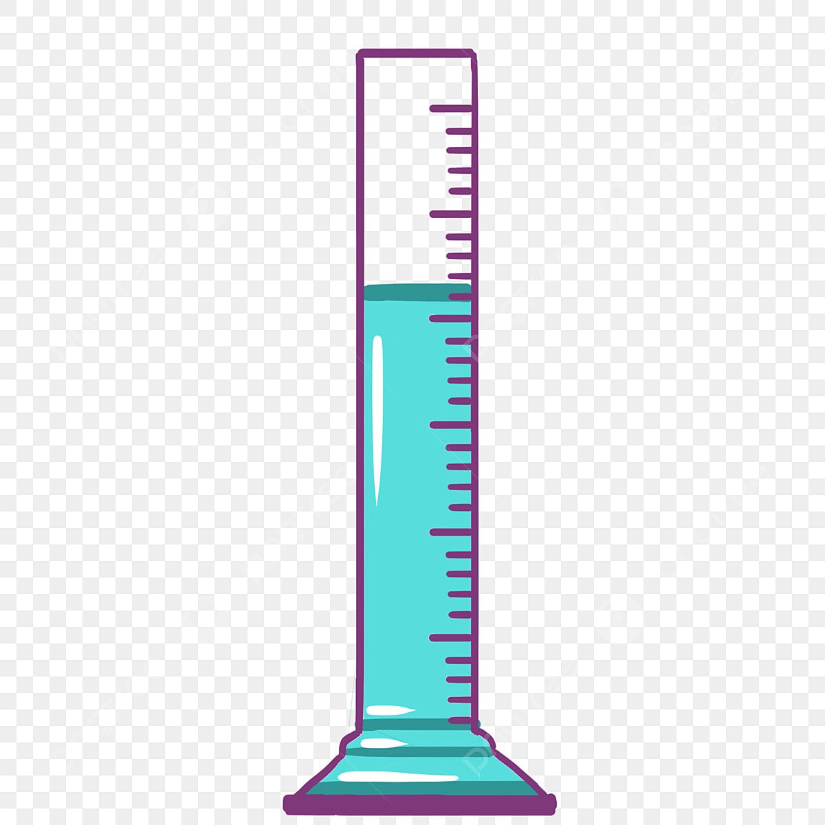 Мерные цилиндры детские рисунок