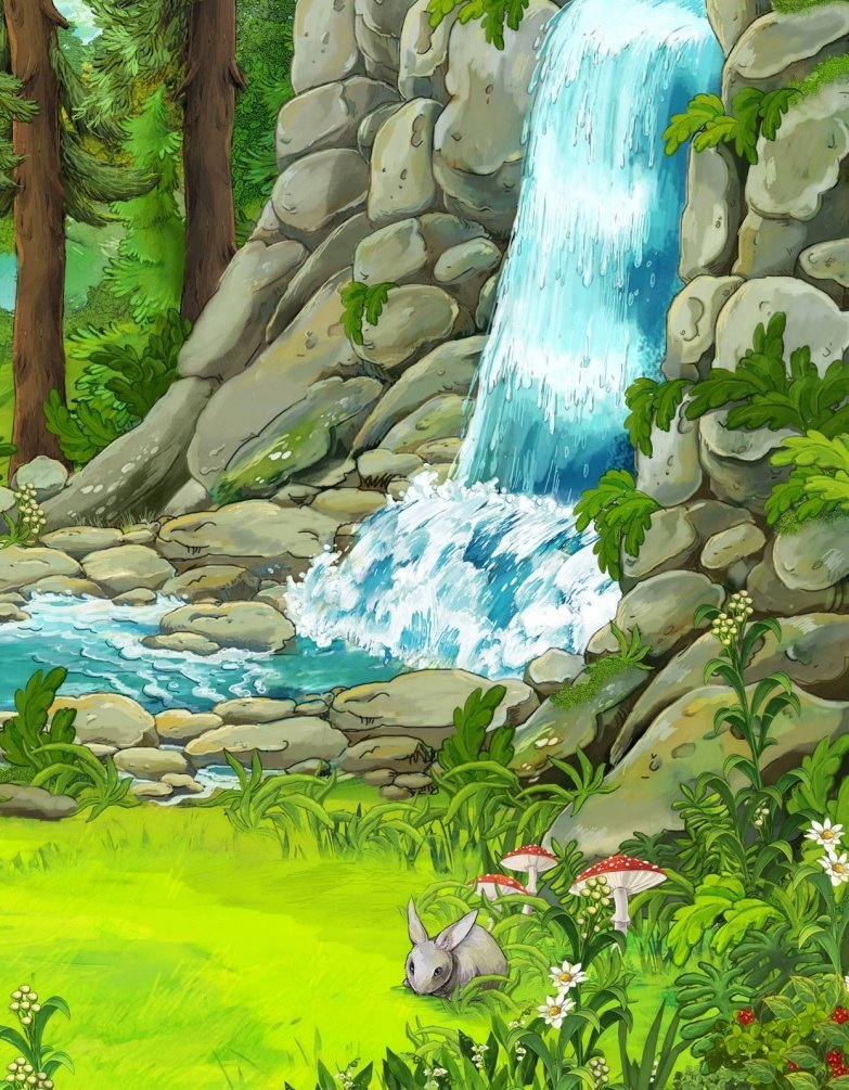 Мультяшная природа