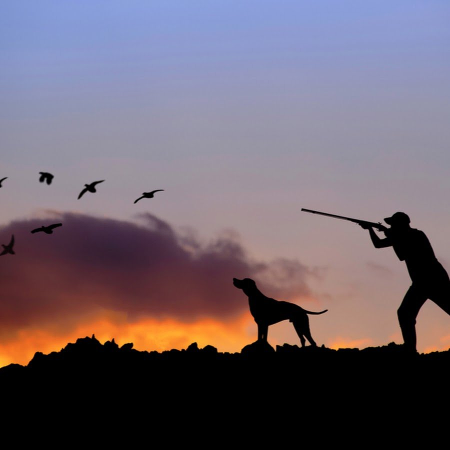 Охотник на закате