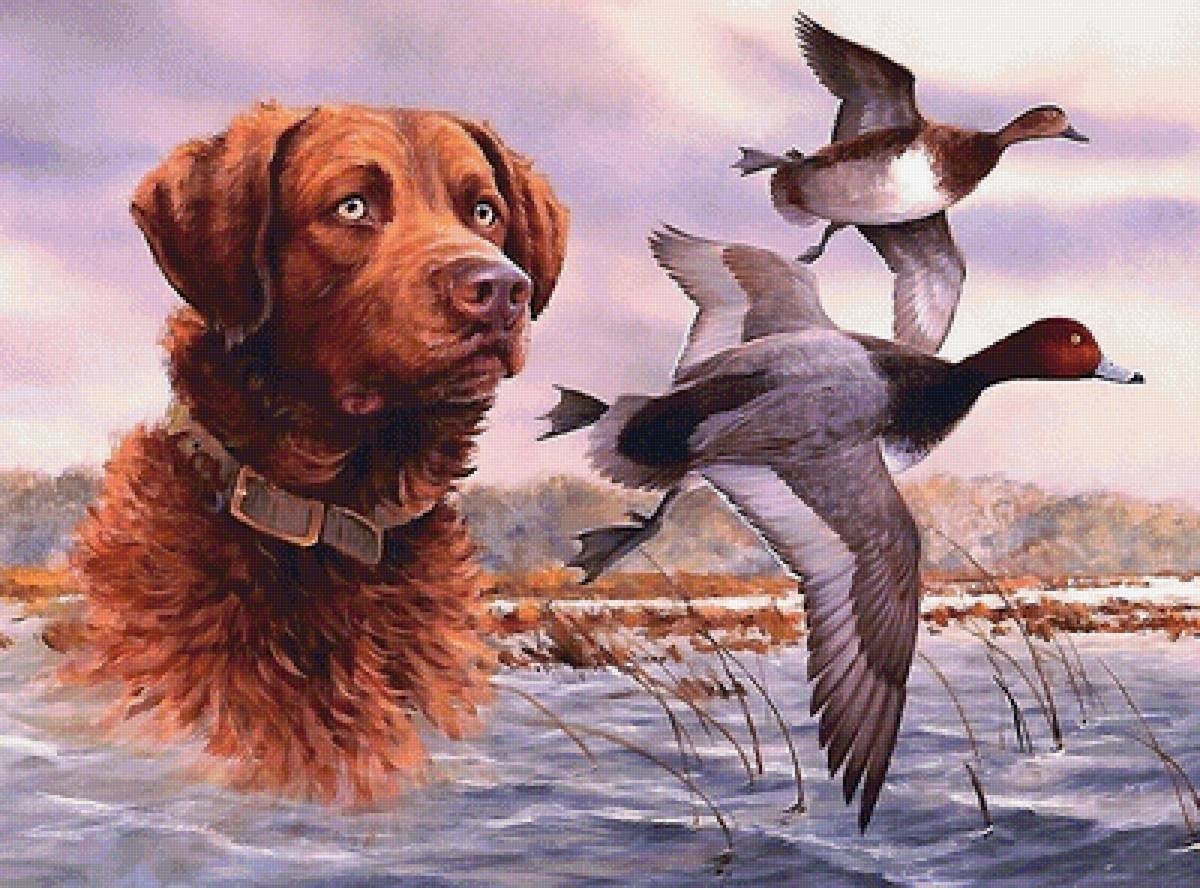 Портрет в образе охотника