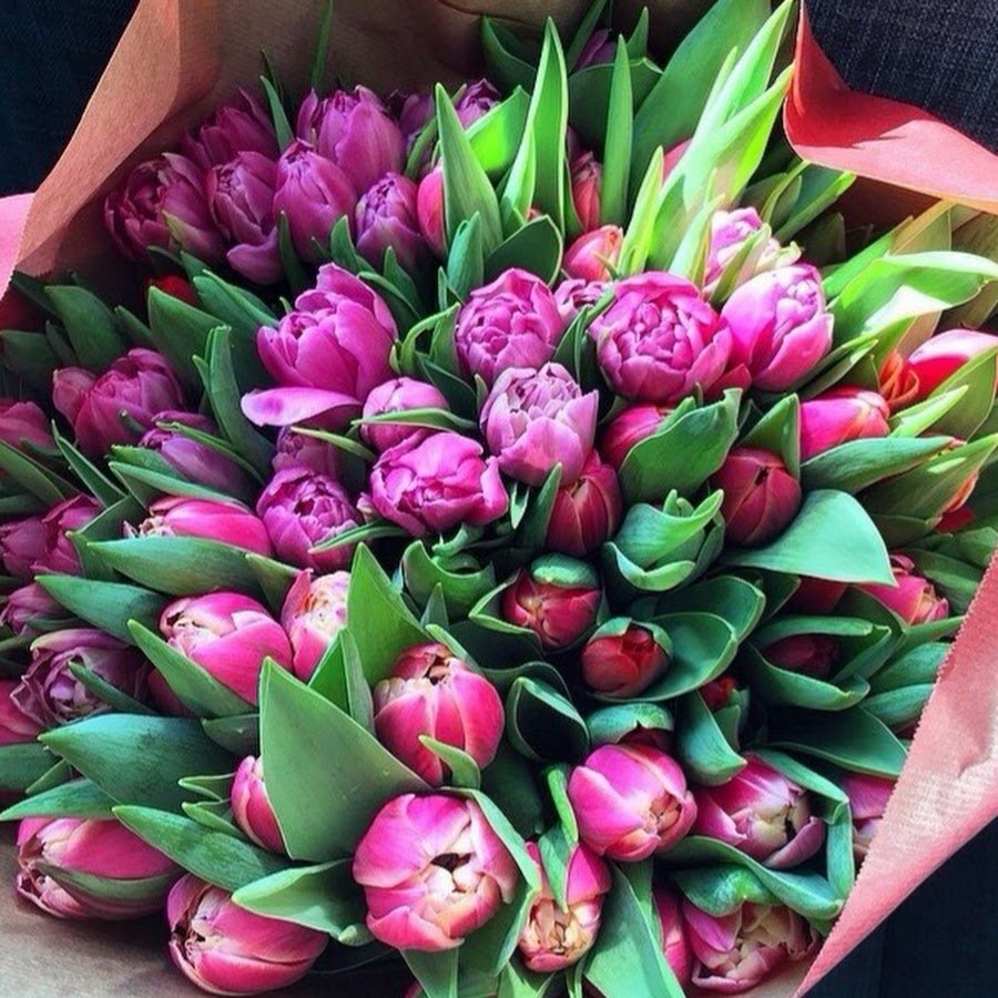 Букет с запиской