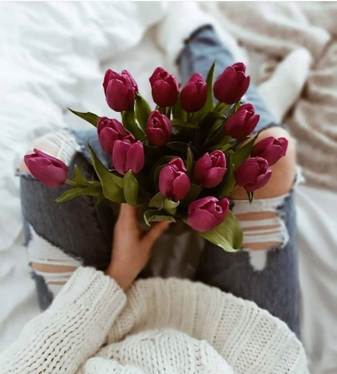 Цветы в багажнике