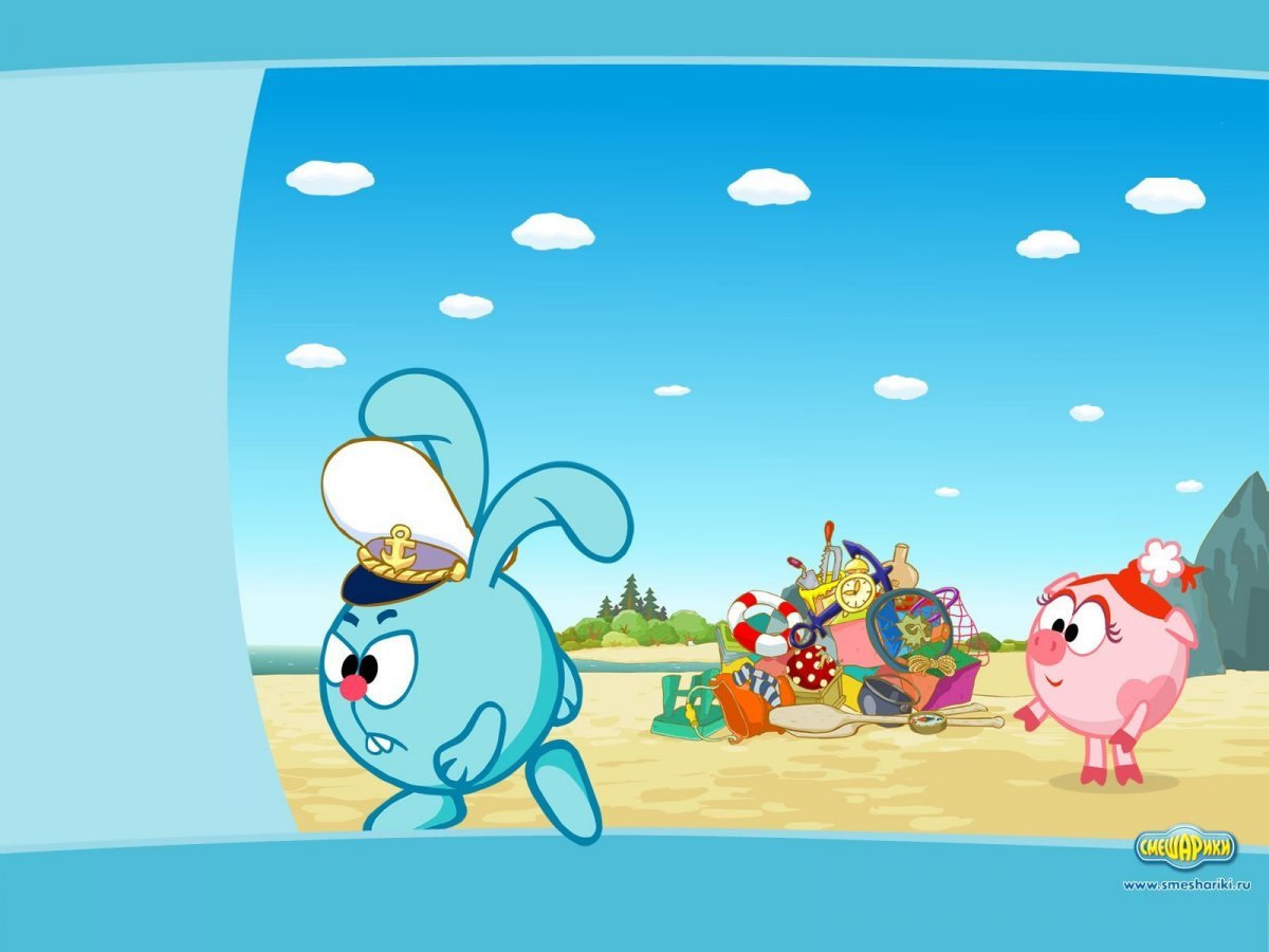 Крош Ёжик и Бараш