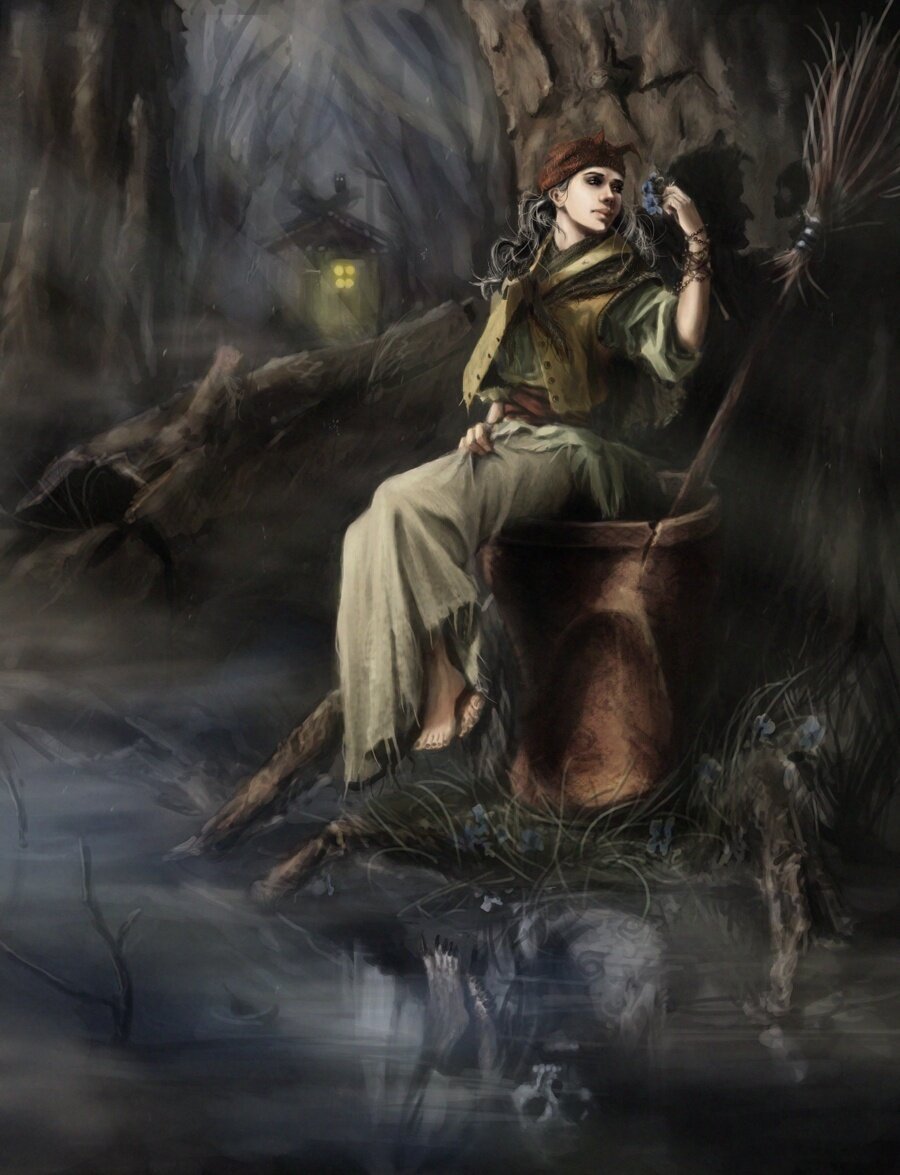 Сказочная ведьмочка