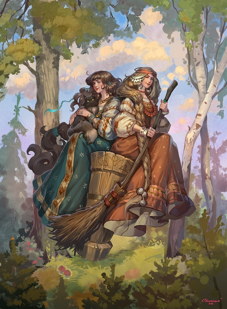 Баба Яга в 1588