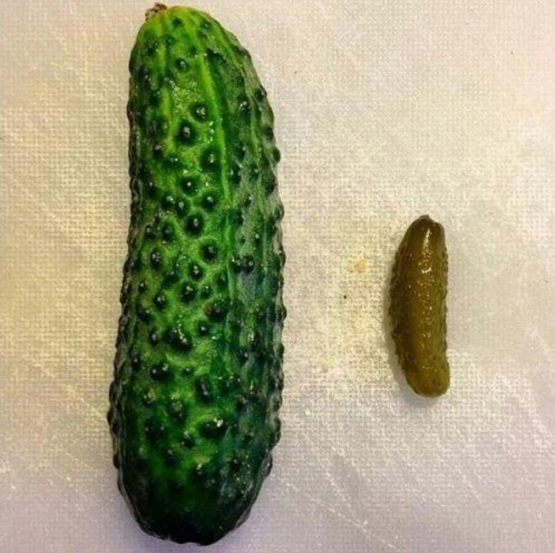 Огурец мультяшный