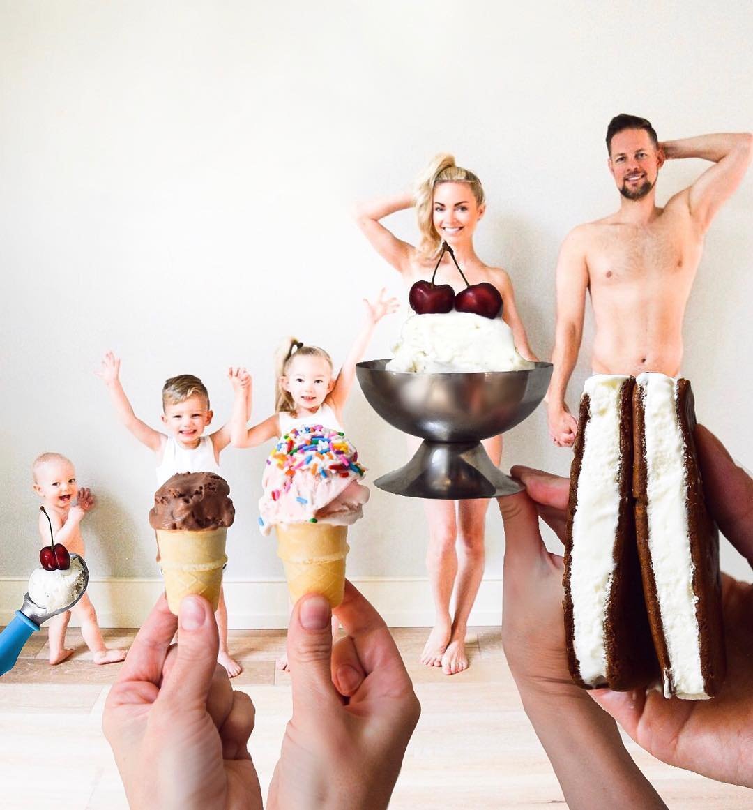 Малышка в цветах