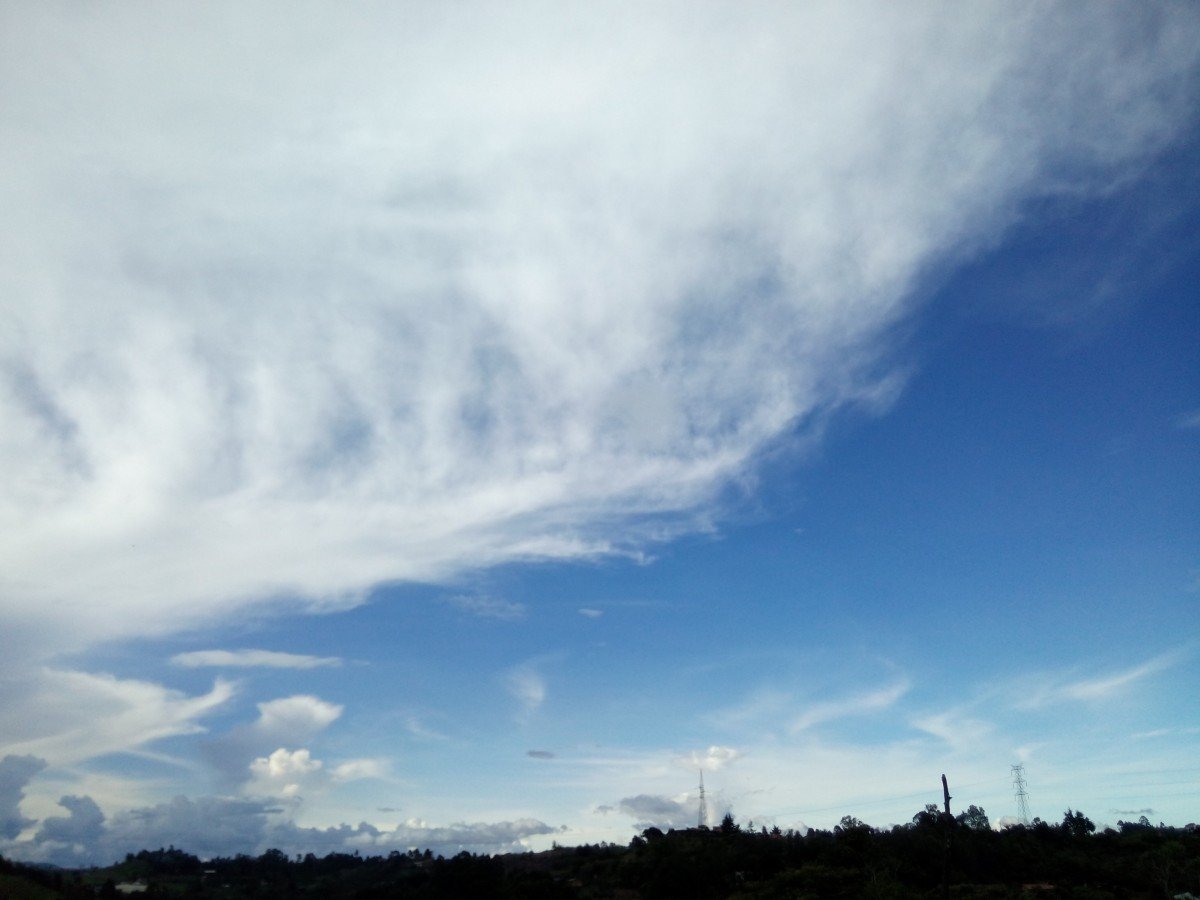 Слоисто дождевые облака