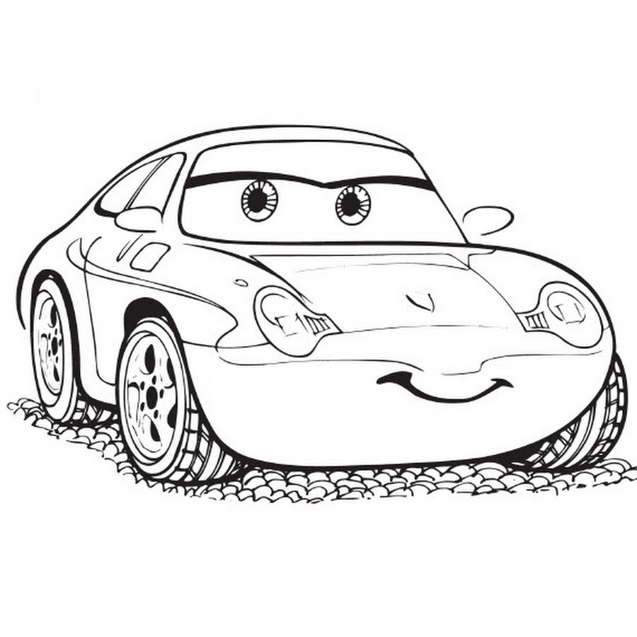 Картинки молния маквин раскраска