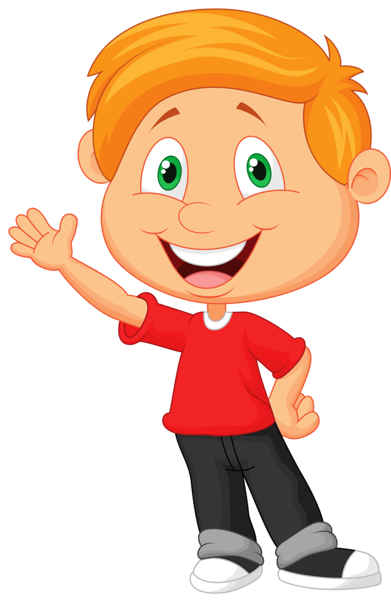 Рыжий мальчик мультяшка