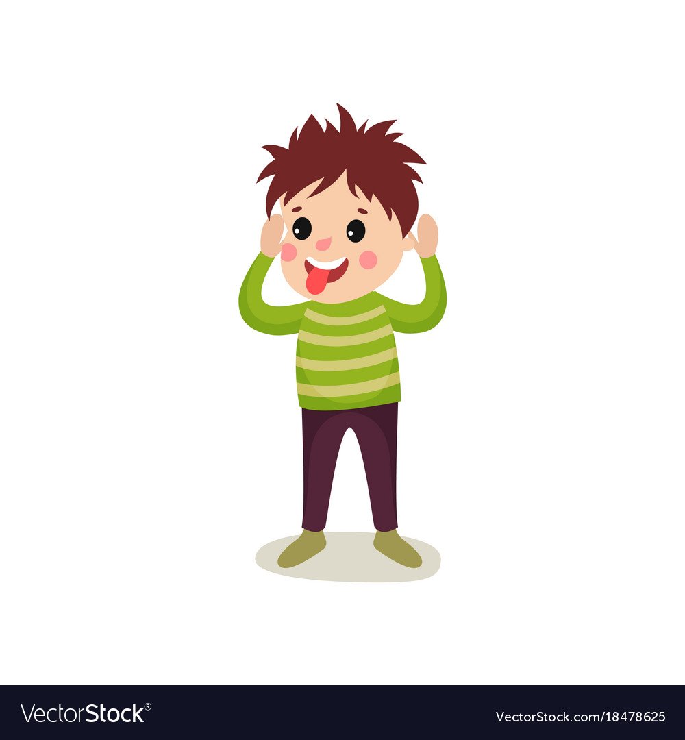 Мальчик мультяшный