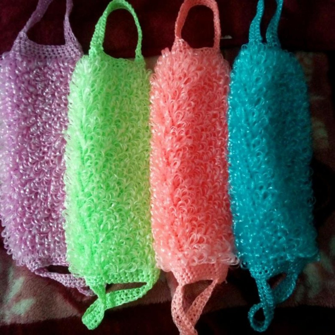 Мочалка с игрушкой