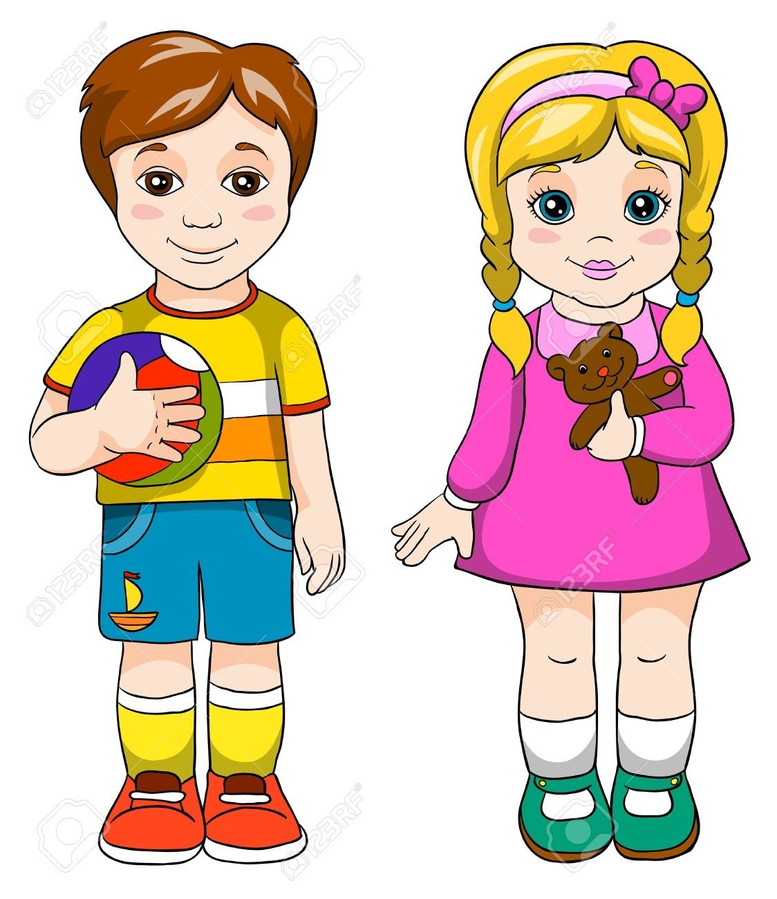 Дети брат и сестра